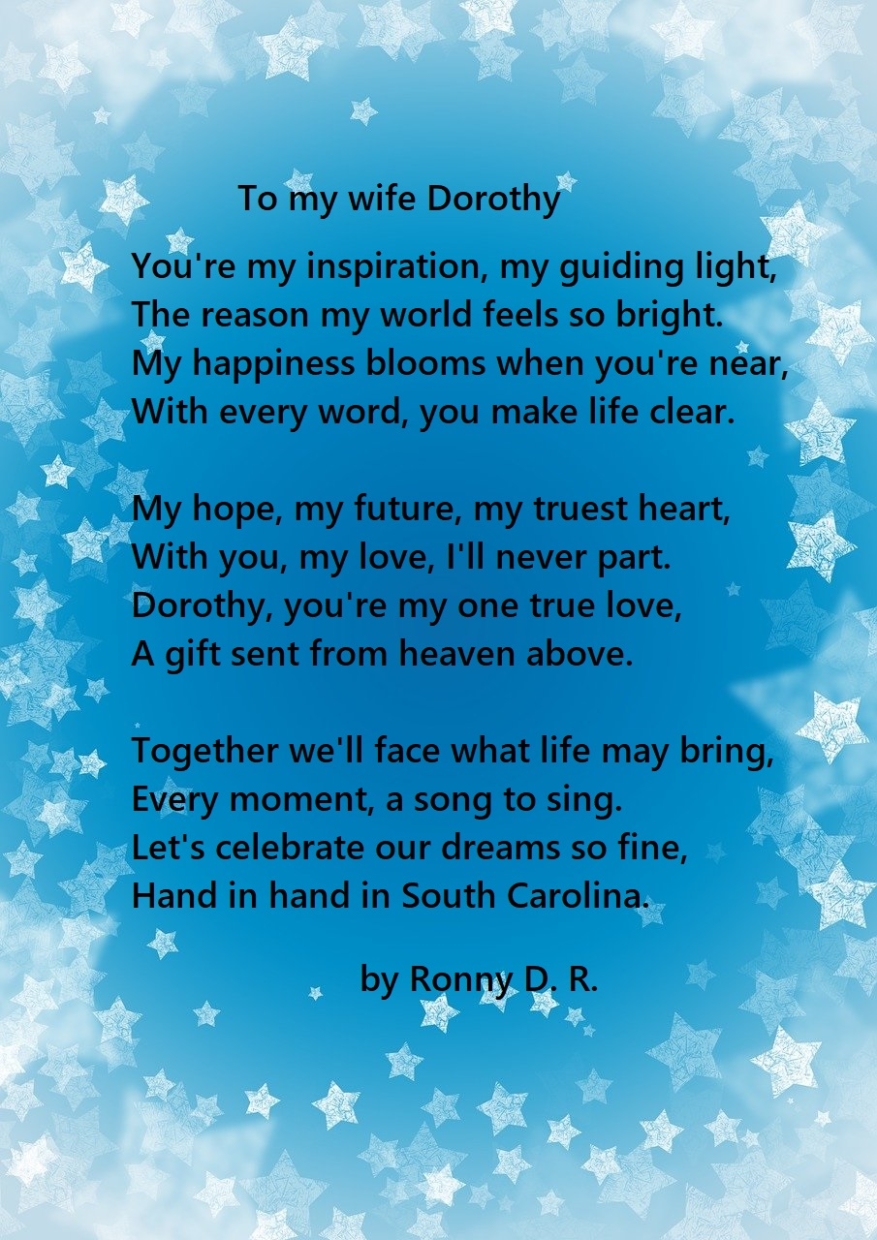 To My Love Dorothy R B